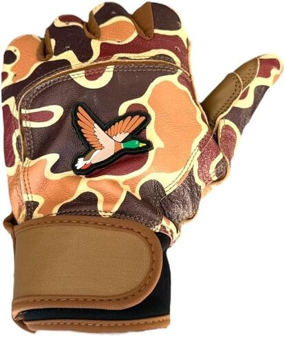 Duck Hunter Baseball Batting Gloves, Premium Leather, Superior Grip, Breathable & Durable for Men & Women in Kuwait