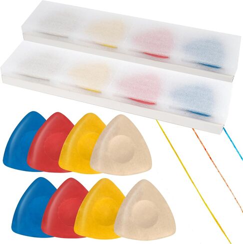 4 Tailors Chalk Smooth & Thick - Tailor's Fabric Sewing Chalk Washable 4 Colors Marking Pencils Pens Fabric Markers Quilting Supplies Notions Tools Tiza Para Costura Brightly Colored in Saudi Arabia
