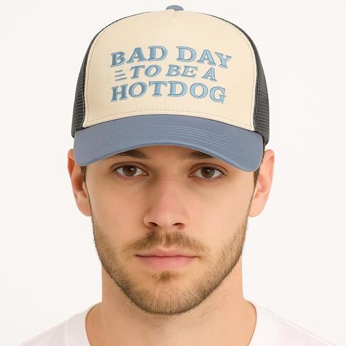 Baseball Trucker Hat for Women, Mesh Back Cap in Saudi Arabia