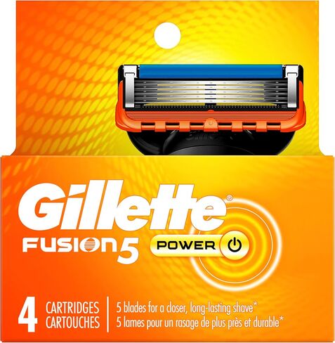Gillette Fusion5 Men's Razor Blade Refills, 4 Count in Saudi Arabia