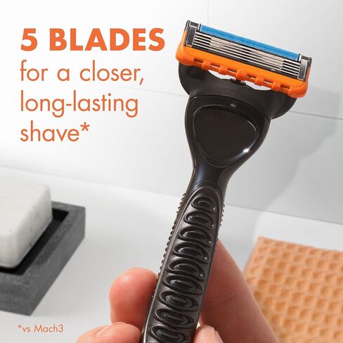 Gillette Fusion5 Men's Razor Blade Refills, 4 Count in Saudi Arabia