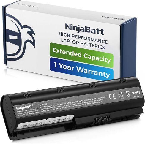 NinjaBatt Battery for HP 756743-001 V104 vi04 756744-001 Envy 14 15 17 Series Probook 450 g2 g3 756478-851 756478-422 756478-421 756478-422 - High Performance [4 Cells/2200mAh] in Saudi Arabia