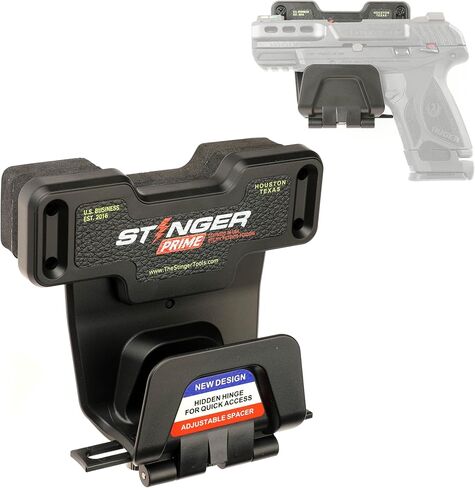 حامل مغناطيسي Stinger Prime Gun، مع حماية حماية الزناد، حامل مسدس مغناطيسي للسيارة والشاحنة والمكاتب والخزائن والجدران، مغناطيس مسدس لبندقية مسدس مسدس مسدس in Kuwait