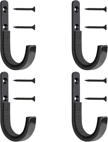 Metal Gun Rack Storage Rifles Shotgun Hooks Wall Mount Hangers for Any Rifles Shotguns Archery Bow with Soft Padding and Heavy Duty Steel… in Saudi Arabia
