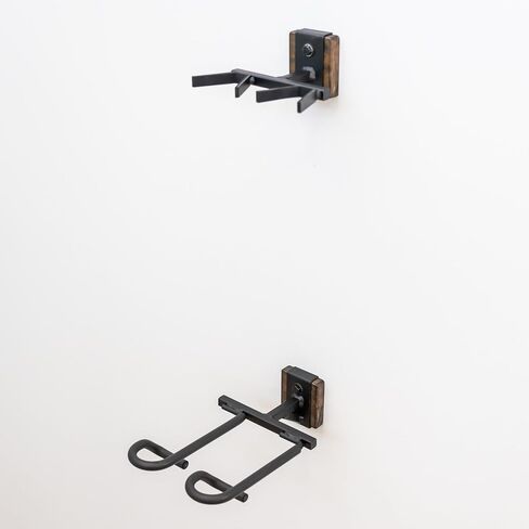 StoreYourBoard BLAT Indoor 5 Gun Rack for Wall – Vertical Rifle Wall Mount for Rifles & Shotguns, Rustic Wood & Steel Gun Rack, Wall Mount Gun Storage for Garage, Holds up to 100 lbs in Saudi Arabia