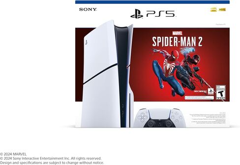 PlayStation 5 Slim Console - Marvel’s Spider-Man 2 Bundle in Saudi Arabia