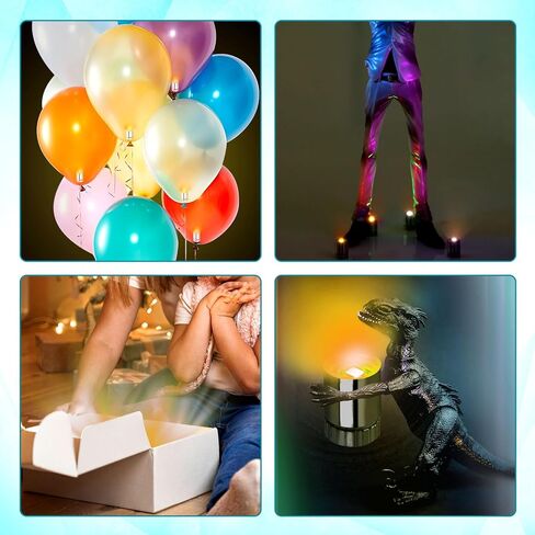 30pcs مصابيح LED صغيرة صغيرة ، مصابيح LED بيضاء الباردة مع 15 بطارية إضافية تديرها Dollhouse Tiny Crafts DIR in Kuwait