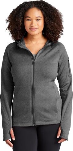 SPORT-TEK Women's Tech Fleece Full Zip Hooded Jacket in Saudi Arabia