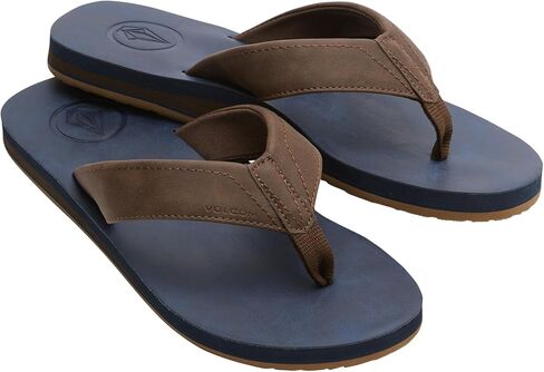 Volcom Men's Victor Flip-Flop Sandal in Saudi Arabia