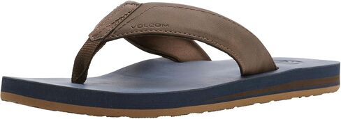 Volcom Men's Victor Flip-Flop Sandal in Saudi Arabia