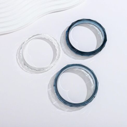 Acrylic Resin Bangles Bracelets for Women Wide Irregular Geometric Wristband Statement Bracelet Punk Chunky Acrylic Resin Bangle in Saudi Arabia