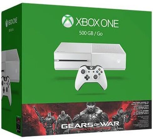 Xbox One 500GB Console - Gears of War: Ultimate Edition Bundle (Renewed) in Saudi Arabia