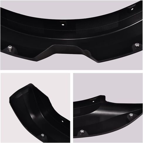 Pit66 Fender Flare ، متوافق مع 2014-2020 سائق Nissan Rogue الأمامي وجانب الراكب من البلاستيك الأسود 2pcs #638609ta1a in Kuwait