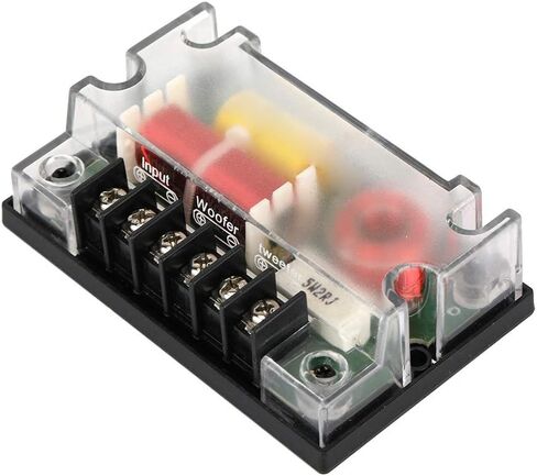 2 Way Car Audio Frequency Divider Speaker Sound Filter Auto Accessories Automotive Audio Speakers Two Crossover Divider for Car Speaker in Saudi Arabia