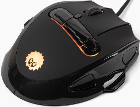 Hedgehog MMO Gaming Mouse - 16 000 DPI - 23 Programmable Buttons - Switch to Joystick Mode with Spring-Loaded Base - PC, Mac, Ubuntu Linux in Saudi Arabia