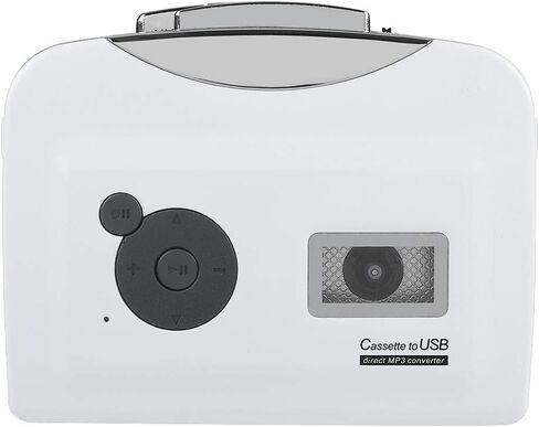 Cassette to MP3 Converter,Portable Tape Player Captures MP3 Audio Music via USB, Music Player Suitable for Laptops and Computers in Saudi Arabia