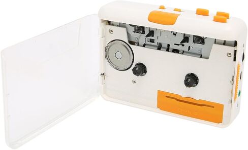 USB Cassette to MP3 Converter, USB Cassette Player with Tape Converter Software, Cassette Tape Converter with Headphones and USB Cable for Ipod PC in Saudi Arabia