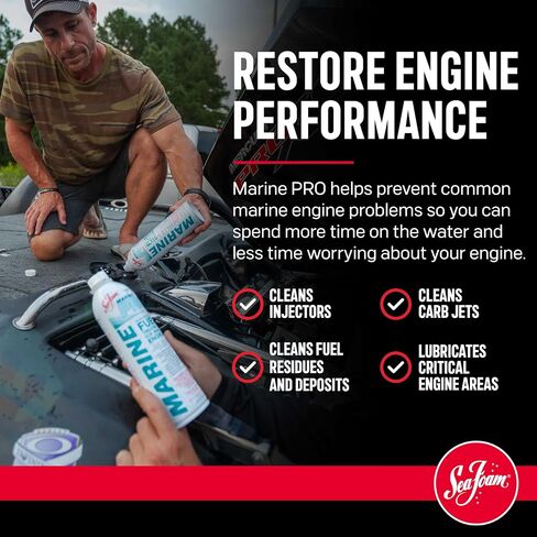 Sea Foam Marine Pro Marine System Treatment MP20 ، 20 OZ ، حزمة 3 in Saudi Arabia