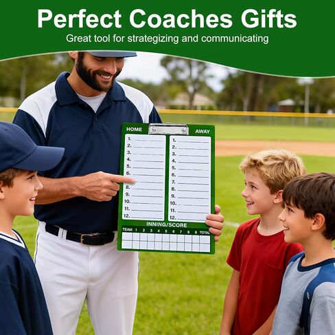 Magnetic Baseball Lineup Board, Dry Erase Coach Lineup Board, Baseball Coaching Board for Dugout, Baseball Clipboard for Coaches with 40 Lineup Cards, Baseball Coaching Accessories in Saudi Arabia