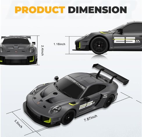 BEZGAR Officially Licensed Remote Control Car for Boys- 1:24 VW Pink RC Cars, Electric Sport Racing Hobby RC Toy Car for Kid, Model Car for Boys, Girls and Adult in Kuwait