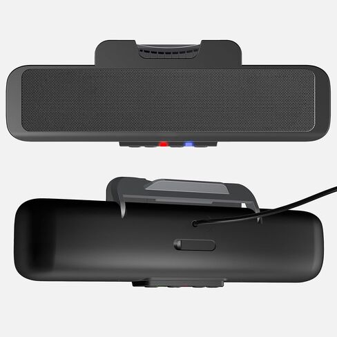 Cyber Acoustics USB & Bluetooth Speaker Bar (CA-2890BT) – USB Powered Speaker with Speakerphone for PC and Bluetooth to Simultaneously Connect to Smartphones, Clamps to Monitor, Convenient Controls in Kuwait