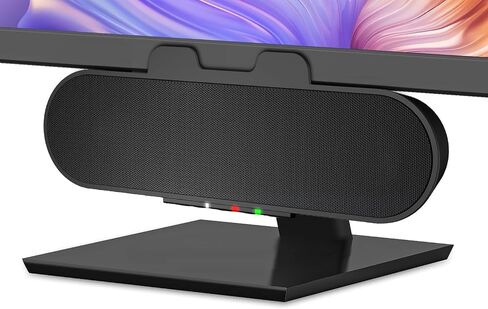 Cyber Acoustics USB & Bluetooth Speaker Bar (CA-2890BT) – USB Powered Speaker with Speakerphone for PC and Bluetooth to Simultaneously Connect to Smartphones, Clamps to Monitor, Convenient Controls in Kuwait