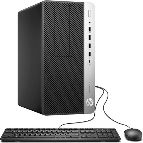 HP ProDesk 600G4 Tower Desktop Computer | Intel i7-8700 (3.4) | 32GB DDR4 RAM | 1TB SSD Solid State | Wi-Fi 5G + Bluetooth | Windows 11 Professional | Home or Office PC (Renewed) in Saudi Arabia