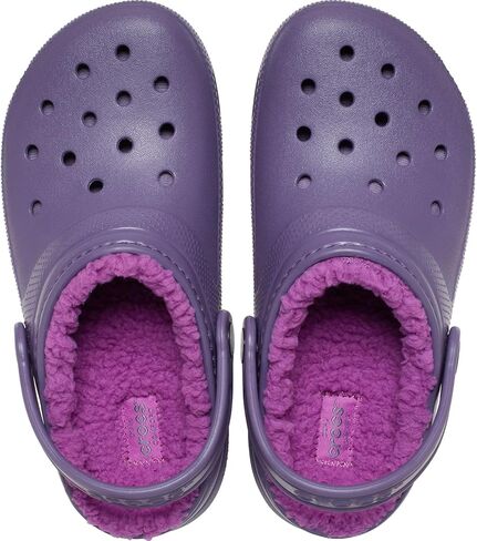 Crocs Unisex Kid Classic Lined Clog (Toddler) Nightshade 9 Toddler Medium in Saudi Arabia