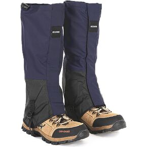 Winter Snow Gaiters for Hiking - Waterproof Ankle Covers for Snow Trekking, Skiing - Universal Fit Men Women in Kuwait