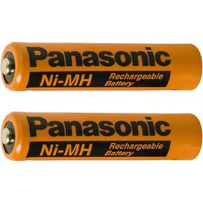 Panasonic 2pcs Original HHR-75AAABU 1.2V Replacement for HHR-55AAABU 550mAh NiMH Rechargeable Battery in Saudi Arabia