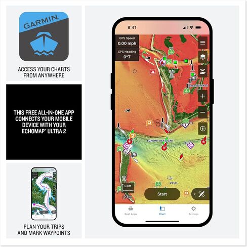 Garmin® ECHOMAP™ Ultra 2 16" Chartplotter with Garmin® Navionics+™ Maps for U.S./Canada Inland, Coastal and Offshore, 166sv Without transducer in Saudi Arabia
