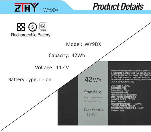 ZTHY B41N1532 Laptop Battery Replacement for Asus Q504U Q504UA Q504UAK Q534UA Zenbook Flip UX560 UX560UA UX560UAK UX560UA-FZ014T Q504UA-BBI5T12 BHI5T13 UX560UQ-FJ051T B41BK25 B41Bl95 15.2V 50Wh in Kuwait