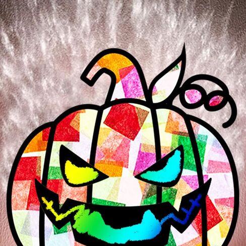 EggSun 36 Sets Mandala Suncatchers Paper Craft Kit for Kids Adults Ornaments Stained Glass Window Arts and Crafts Kit for VBS Classroom Holiday Birthday Projects Home Party Decorations Ages 4 8 12 in Kuwait