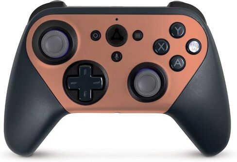 MightySkins Skin Compatible with Amazon Luna Controller - Solid Peach | Protective, Durable, and Unique Vinyl Decal wrap Cover | Easy to Apply, Remove, and Change Styles | Made in The USA in Saudi Arabia