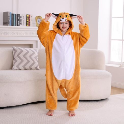 MagicMode Animal Onesie Pajamas for Kids ، Aso Soft Flannel Halloween Cosplay Costume for Boys Girls in Kuwait
