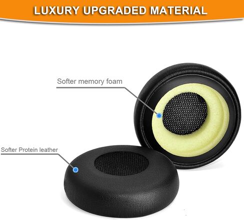 defean HSW018W Evolve 65 UC - استبدال وسائد أذن متوافقة مع Jabra Evolve 65 UC 65MS / Evolve 40 40MS Evolve 20se uc 30 II 65 40 سماعات ، رغوة الذاكرة استبدال سماعات الأذن، مؤتمرات in Saudi Arabia