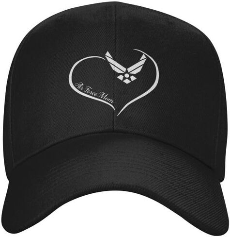 Air - for-ce Mom Flag Cowboy hat Vintage Sandwich-Baseball Caps Hat Denim Hats in Saudi Arabia