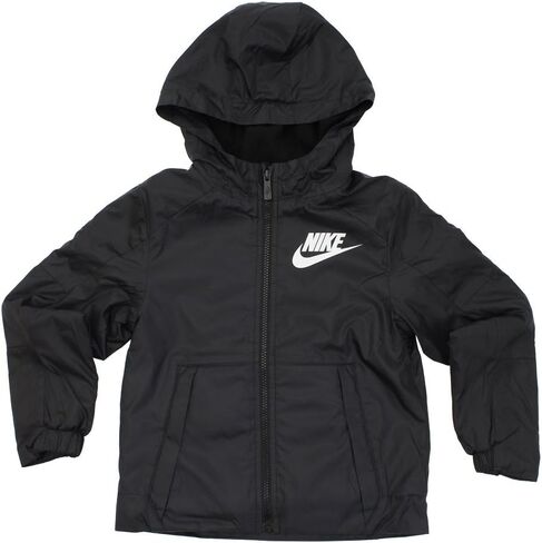 Nike Toddler Boys Fleece Lined Water Repellent Raincoat (4T, Glacier Grey Frost(76C531-G48)) in Saudi Arabia