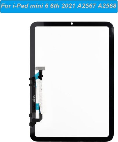 شاشة لمس زجاجية أمامية (بدون شاشة LCD) متوافقة مع iPad mini 6 6th 2021 A2567 A2568 A2569 8.3 بوصة مع الأدوات in Saudi Arabia