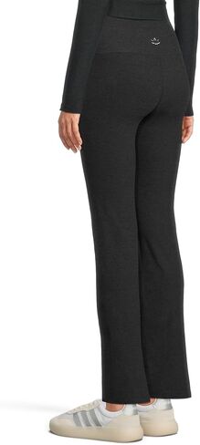 Beyond Yoga Women's Spacedye High Waisted Practice Pocket Bootcut Pant, Eggplant Purple Heather, Medium in Saudi Arabia