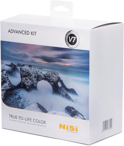 حامل فلتر ألومنيوم NiSi V7 Alpha 100 مم لكاميرات DSLR وعدسات الكاميرا بدون مرآة، يحمل 3 مرشحات بعرض 100 مم in Kuwait