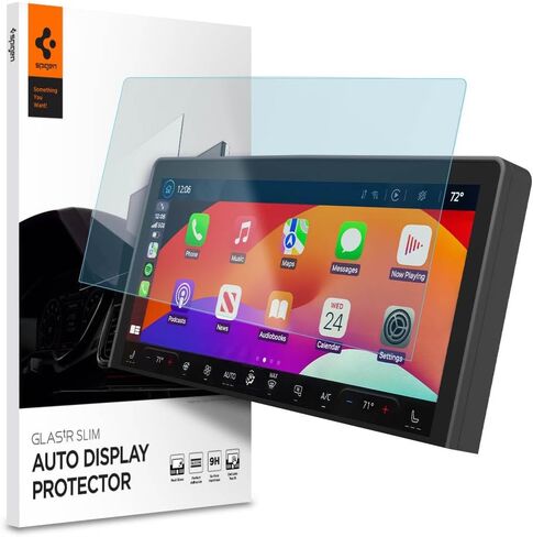 Spigen Tempered Glass Screen Protector [GlasTR Slim] designed for Ford Maverick (2025) 13.2 inch Dashboard Touchscreen - Matte/Anti Finger Print in Saudi Arabia