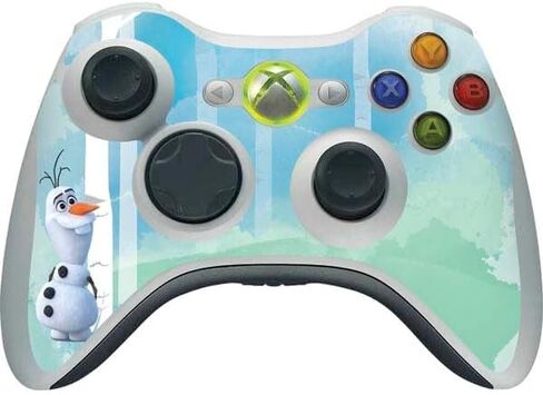 Skinit Decal Gaming Skin Compatible with Xbox 360 Wireless Controller - Officially Licensed Disney Frozen II Olaf Design in Saudi Arabia