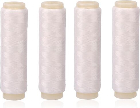 4pcs Nylon Fishing Thread - Invisible 0.02cm/0.008in Width, 200m/656.17ft Length Fishing Wire in Saudi Arabia