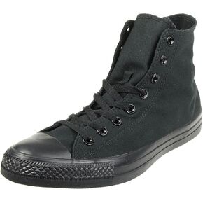 Converse Mens Chuck Taylor All Star High Top, 10.5 D(M) US, Black/Black in Saudi Arabia