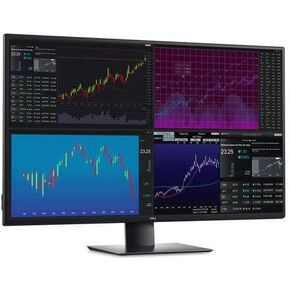 Dell U4320Q 43 Inch 2160p 4K UltraSharp, IPS Thin Bezel Monitor, HDMI, DisplayPort, USB-C, VESA Certified, Black in Kuwait