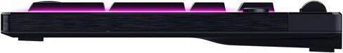 لوحة مفاتيح الألعاب اللاسلكية Razer BlackWidow V4 Low Profile HyperSpeed: مفاتيح ميكانيكية برتقالية - 2.4 جيجا هرتز لاسلكية وبلوتوث - أسطوانة متعددة الوظائف - 11 زر تحكم - عمر بطارية طويل in Saudi Arabia