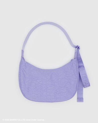 Baggu Medium Nylon Crescent Bag - فحص أخضر بحري in Saudi Arabia