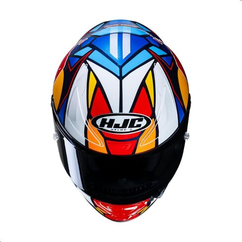 HJC RPHA 1N Misano GP Natural Motorcycle Helmet, DOT Approved (MC21, X-Large) in Saudi Arabia