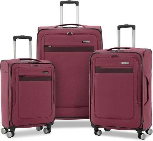 Samsonite Ascella 3.0 Softside Expandable Luggage with Spinner Wheels, 3-Piece Set (20/25/28), Teal/Black in Saudi Arabia